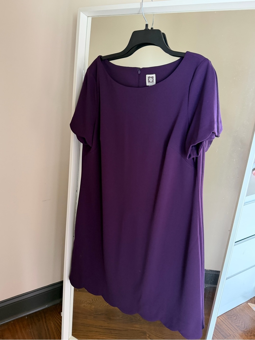 Purple dress